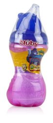 72 Wholesale Nuby Flip N' Sip Cup With Display, 10 oz For 12 Months And Up