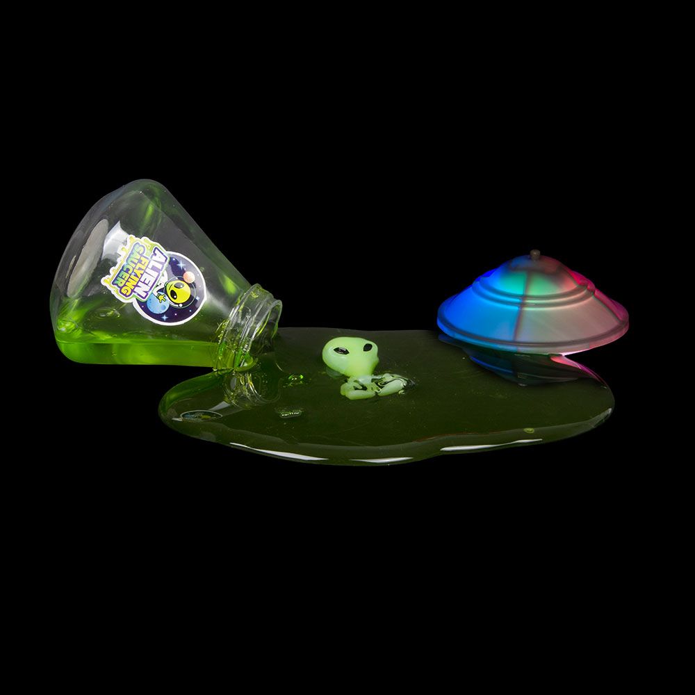 48 pieces 3 Inch LighT-Up Ufo Slime 6ct - Slime & Squishees