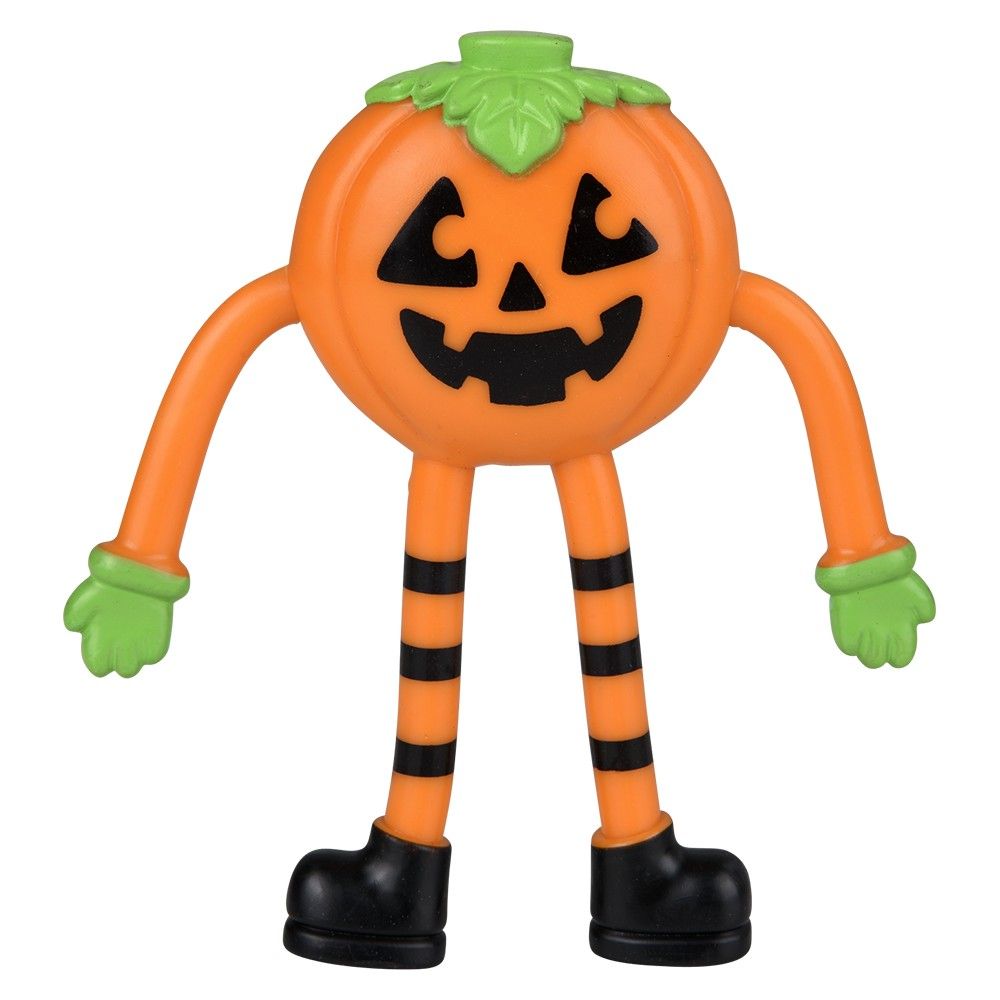 144 pieces Halloween Bendable Assortment 4.5-inch - Halloween