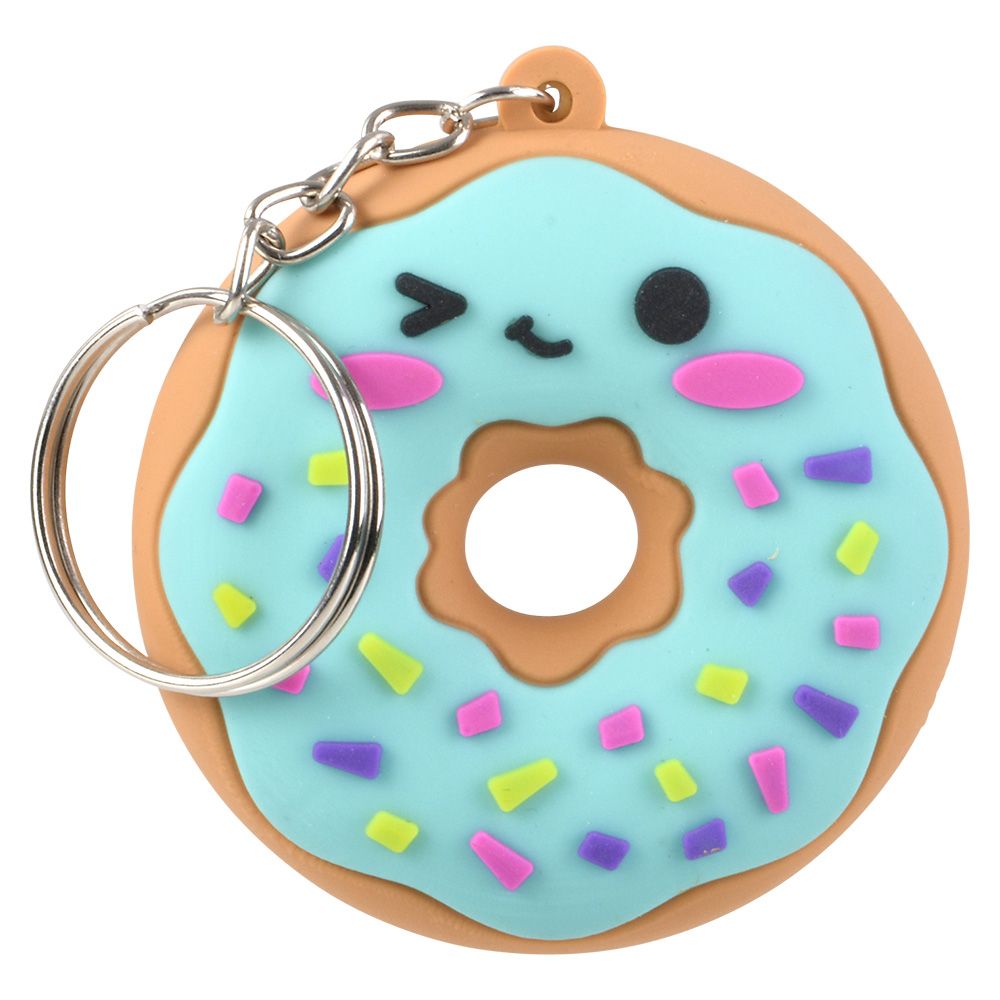 576 pieces 2.25" Donut Keychains - Key Chains
