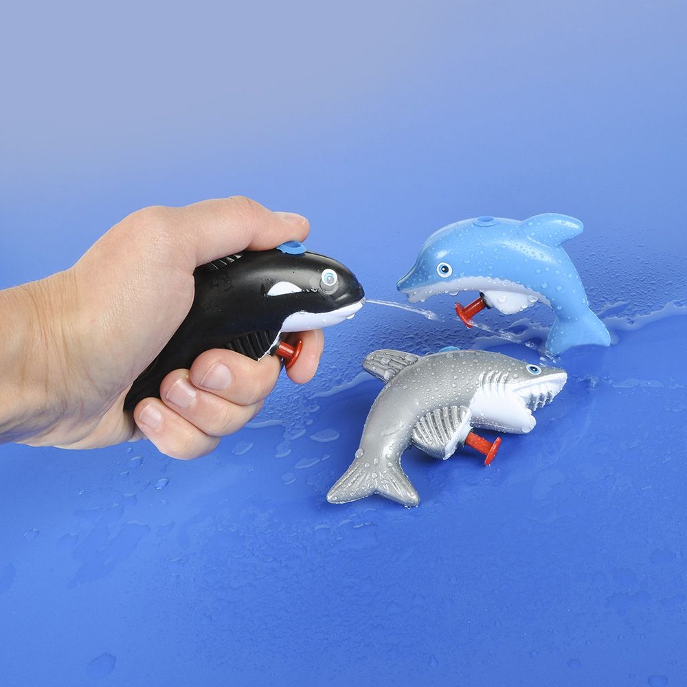 576 pieces 3" Sea Animal Water Squirter - Water Guns