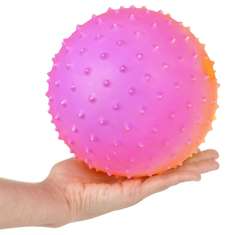 100 Pieces 5 Inch Rainbow Knobby Ball - Balls