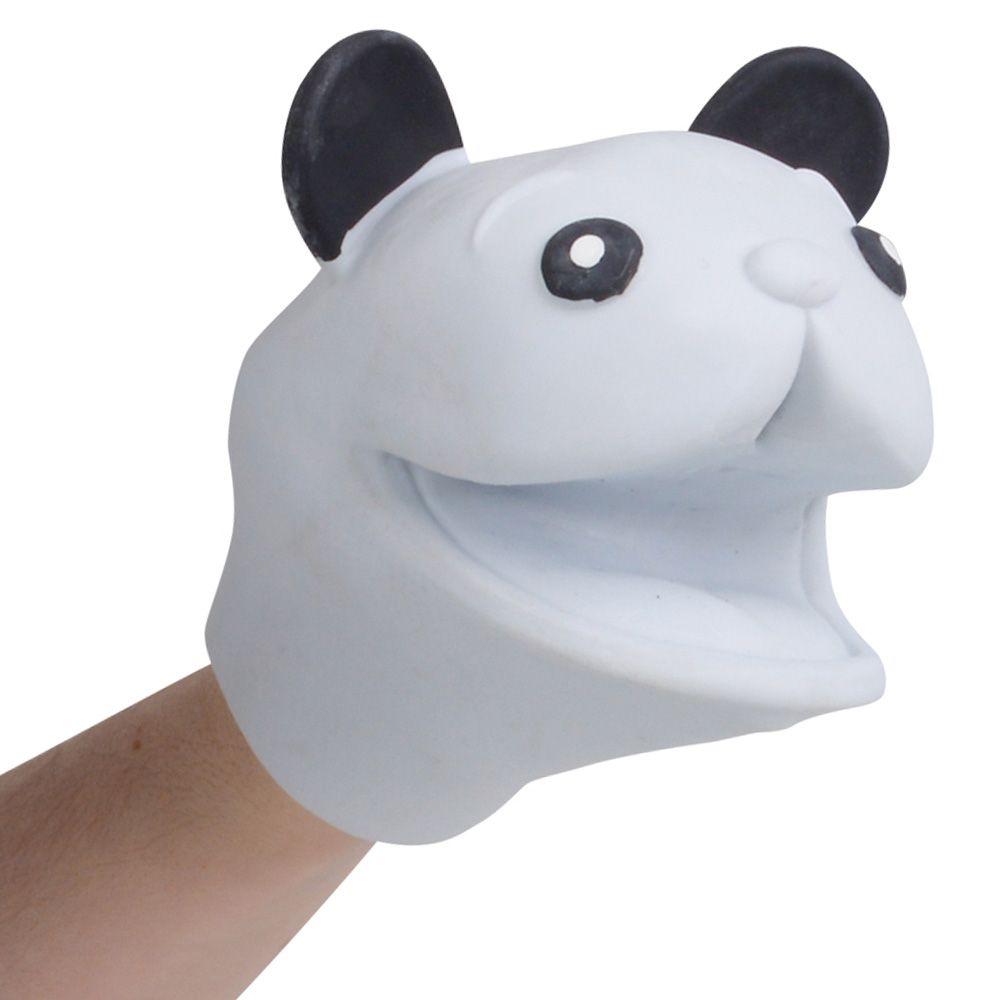 72 pieces 4" Panda Rubber Hand Puppet - Magic & Joke Toys