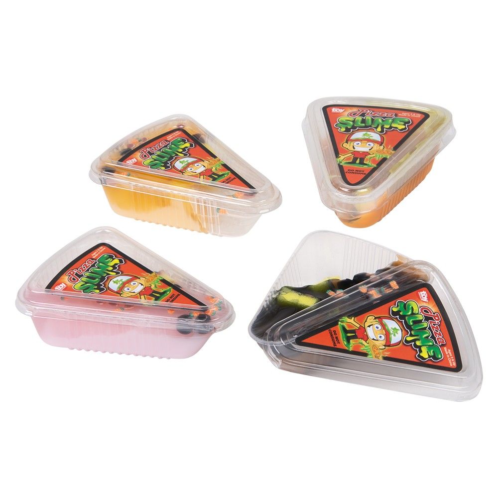 32 of 4.75" Pizza Slime 8ct