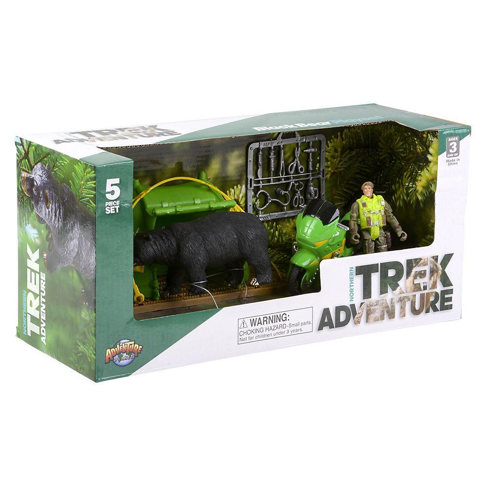 12 pieces Black Bear Adventure Pod - Action Figures & Robots