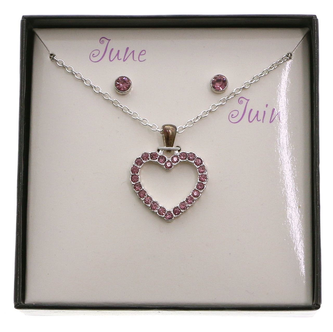 60 Wholesale Necklace And Earring Gift Box Set June