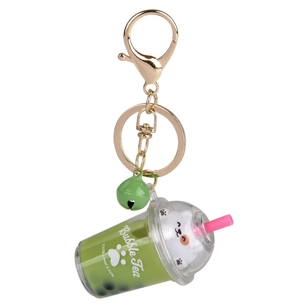 288 pieces 2.5" Kawaii Animal Bubble Tea Liquid Clip on - Key Chains