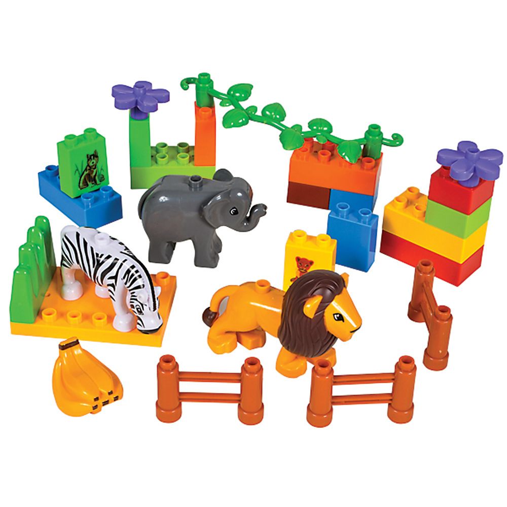 12 of 26 Pc Zoo Block Set