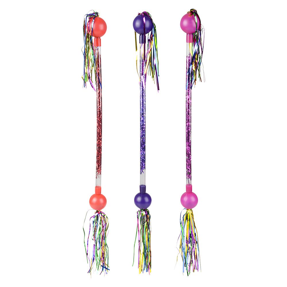 72 pieces 23" ChA-Cha Tinsel Baton - Store