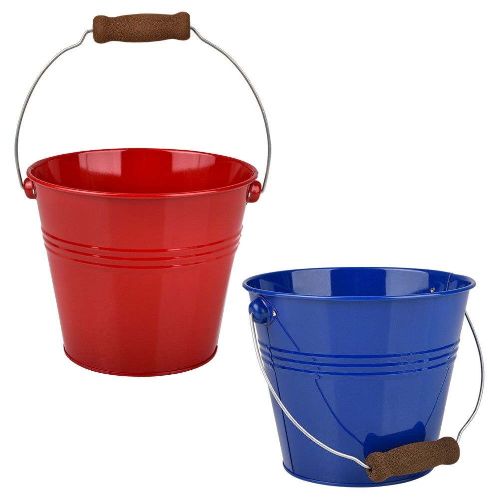 12 pieces Kids Bucket 6 inch 12ct - Buckets & Basins