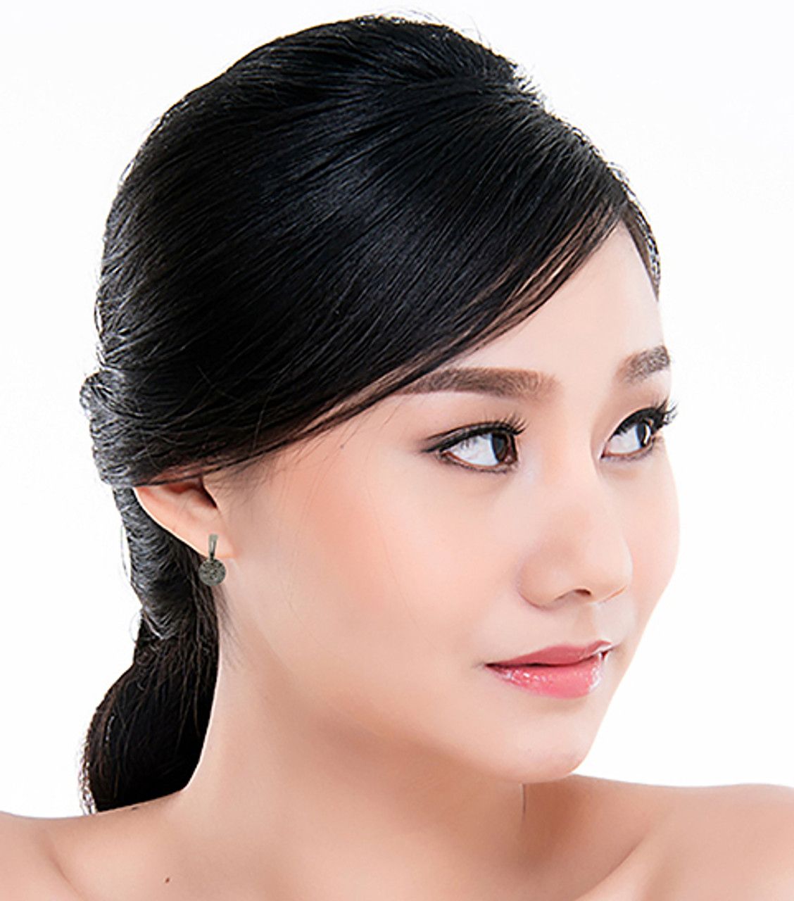 60 Wholesale Silver Tone Cubic Zirconia Stud Earrings