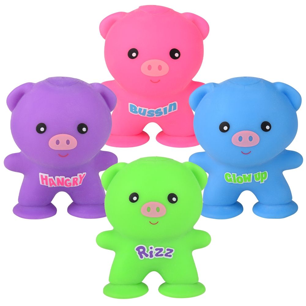 144 of (t) 3" Suction Squeeze Pig 12ct