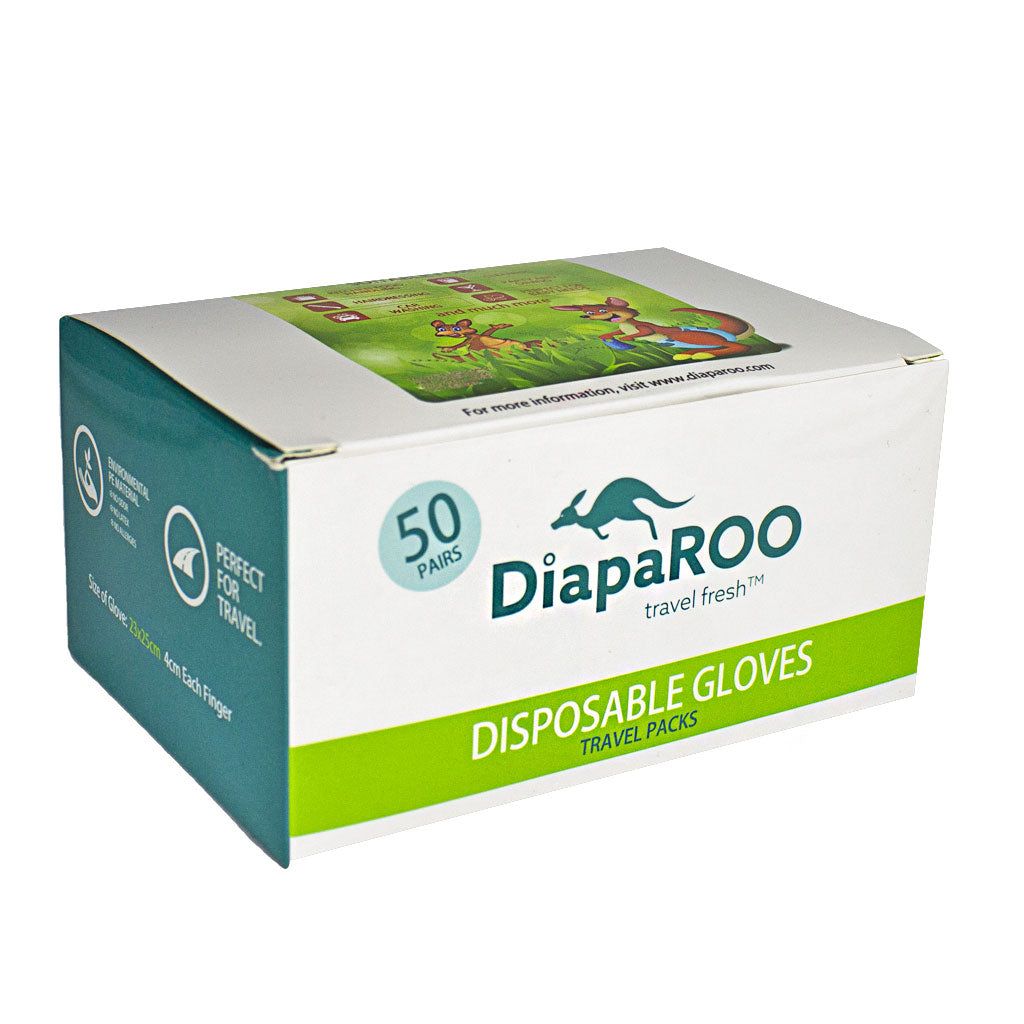 50 of Wholesale Diaparoo Pe Disposable Latex Gloves - Pack Of 1