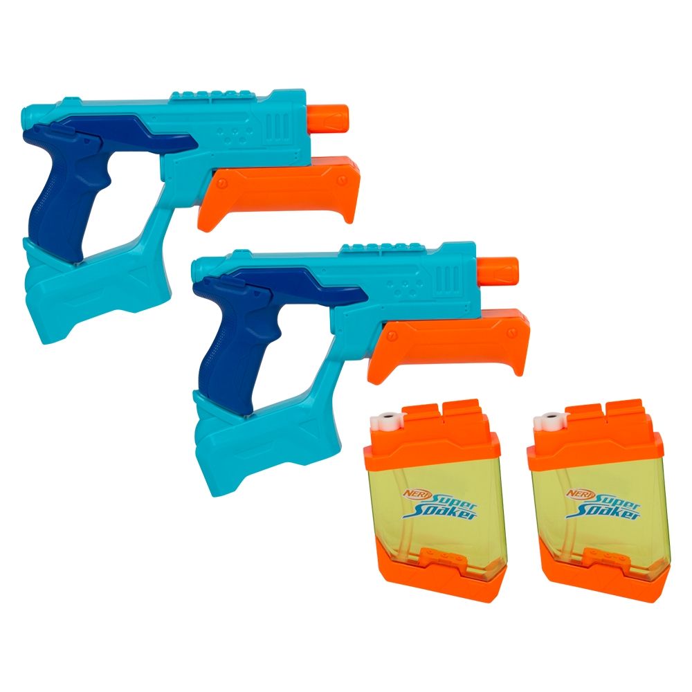 6 of Hasbro Nerf Super Soaker DunK-Fill Twin Pack