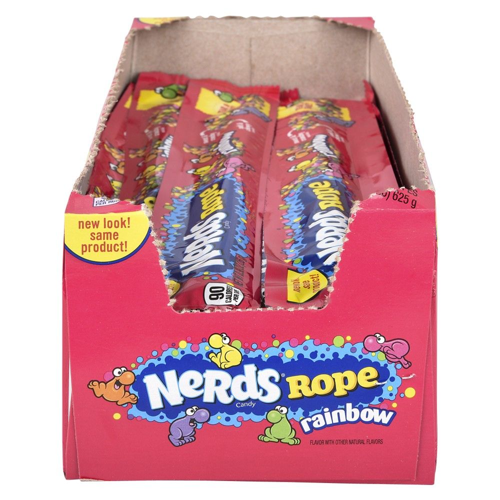 288 pieces of Nerds Rainbow Rope Candy