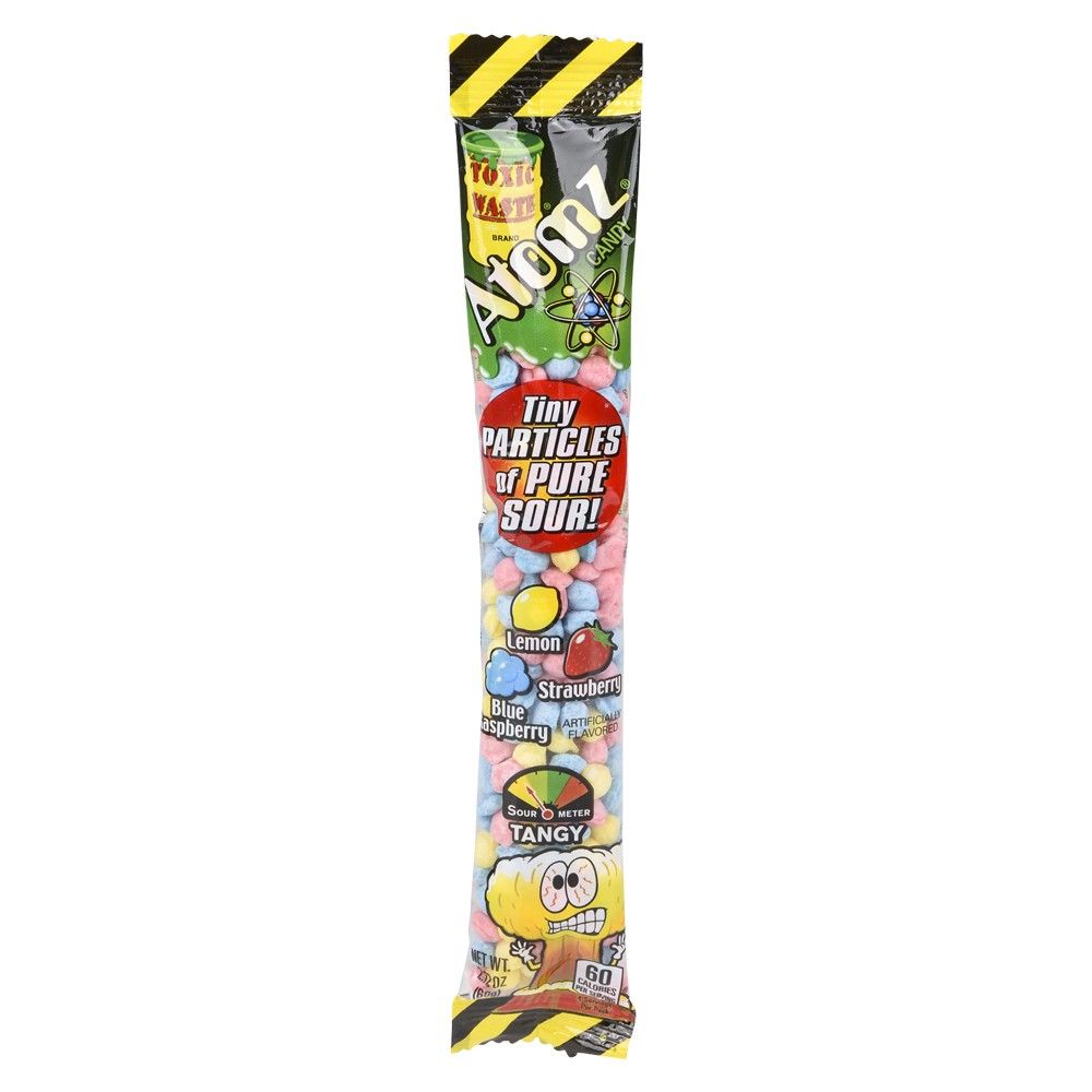 144 pieces of Toxic Waste Atomz Sour Chewy Candy