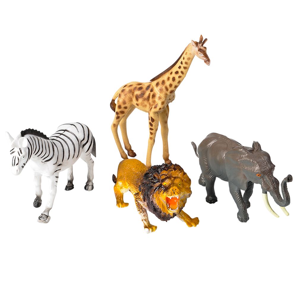 12 pieces of 23 Pc Animal Set With Carry Bag