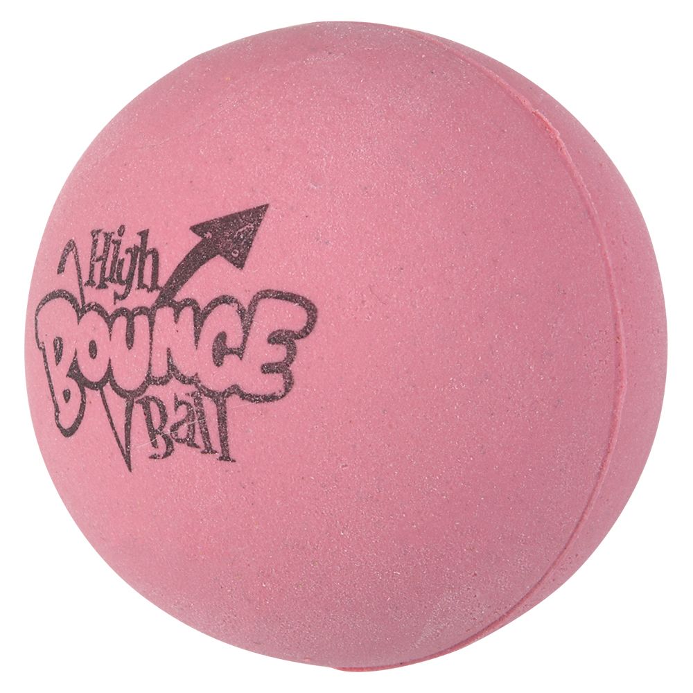 144 pieces of 2.5" Rubber Pink High Bounce Ball