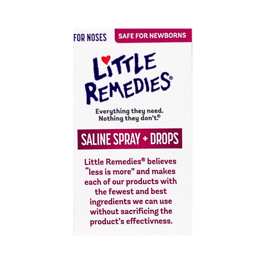 24 pieces of Little Remedies Saline Spray + DropS-  0.5 Oz.