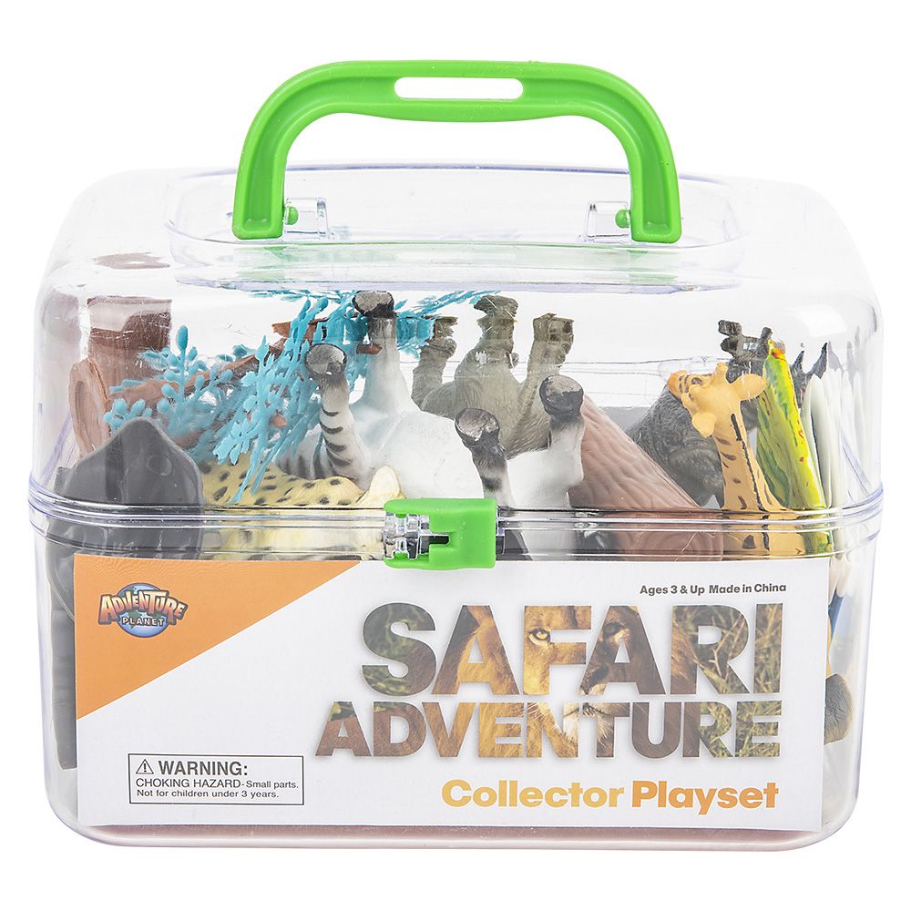 12 pieces of 20 Pc Animal Pail Set