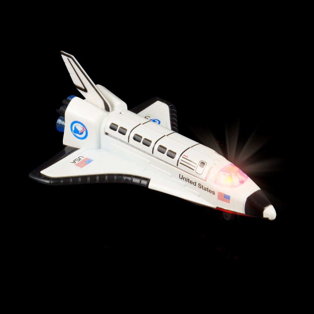 54 pieces of 6" DiE-Cast Pull Back Space Shuttle With Lights