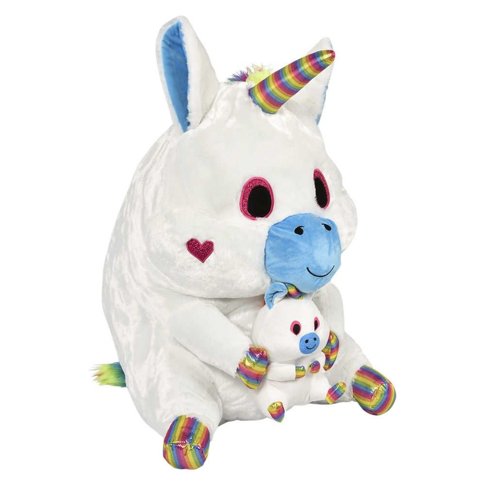 3 pieces of 23" Belly Buddy Unicorn And Baby (ss)