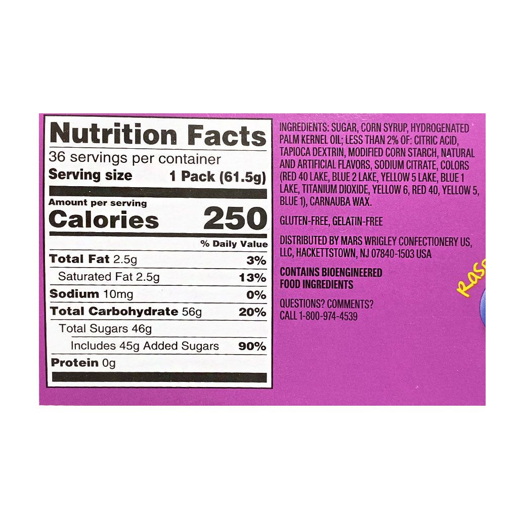 Skittles Bite Size Wild Berry Fruit Candies - 2.17 Oz.