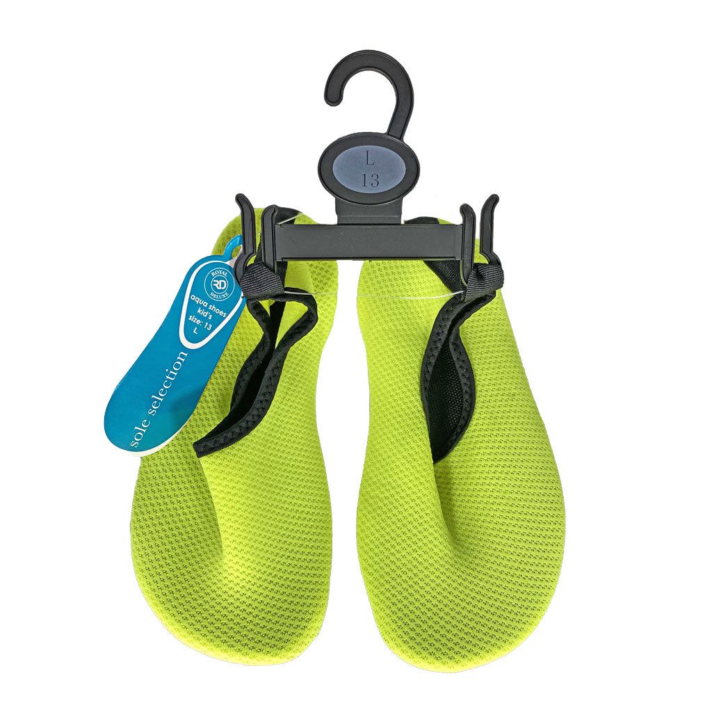 24 pieces of Sole Selection Kid's Aqua Shoes