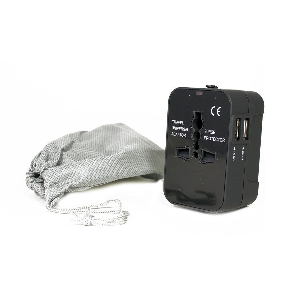 24 pieces of Wiresage International Travel Adapter In Travel Pouch