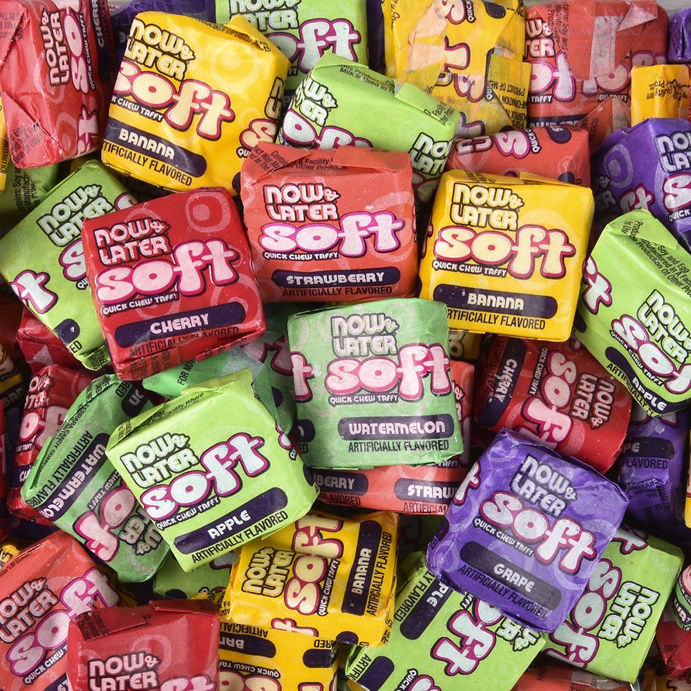 720 pieces of Now And Later Giant Chewy Original Taffy 120pc