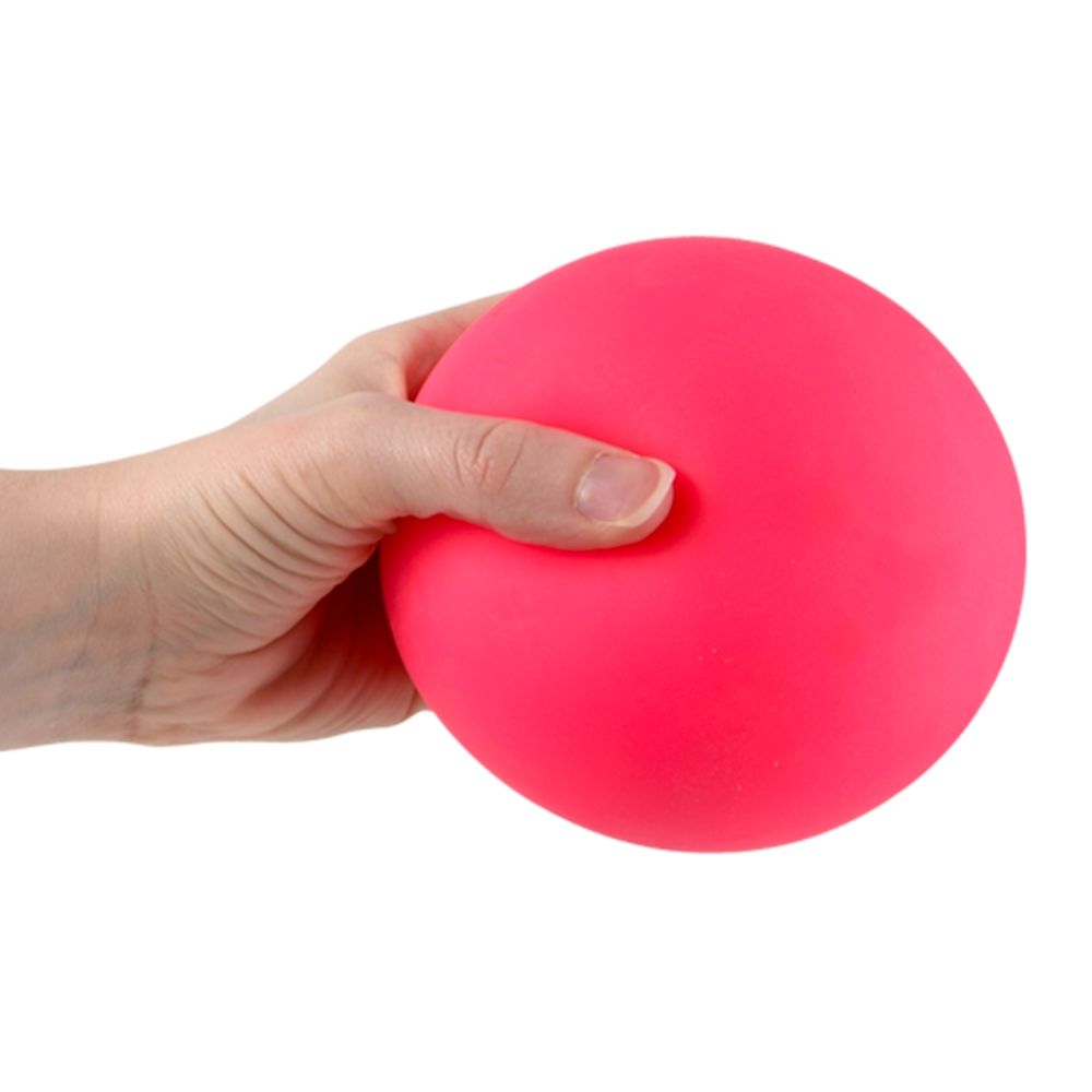 48 of (t) Marshmallow Neon Squishy Ball 4" 6ct
