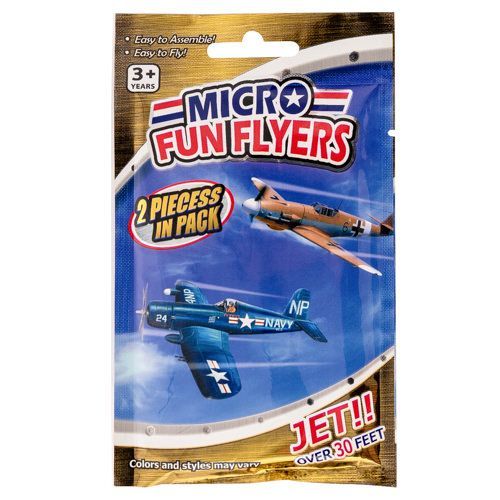 48 pieces of Micro Fun Flyers - 2 Piece Set