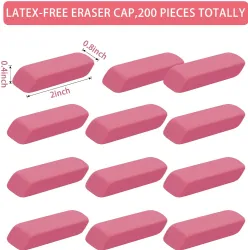 Yacht And Smith Pink Erasers