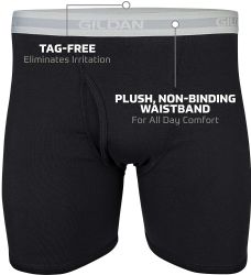 Gildans Men's Cotton Boxer Brief Underwear Assorted Sizes