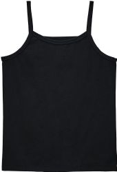 144 Pieces of Girls Cotton Camisole Top In Assorted Colors Size S