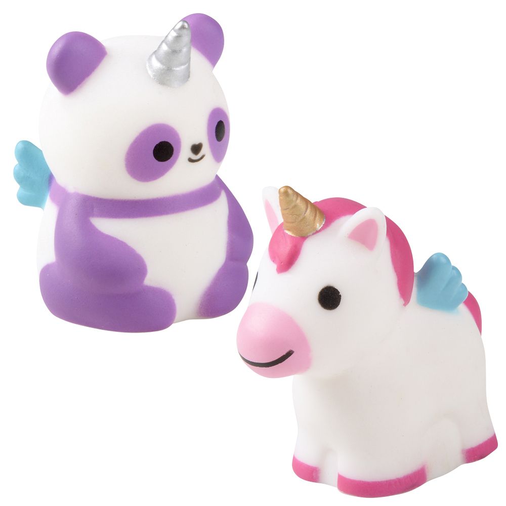 500 pieces 2" Mystical Rubber Animal Assortment (50pcs/unit) - Slime & Squishees