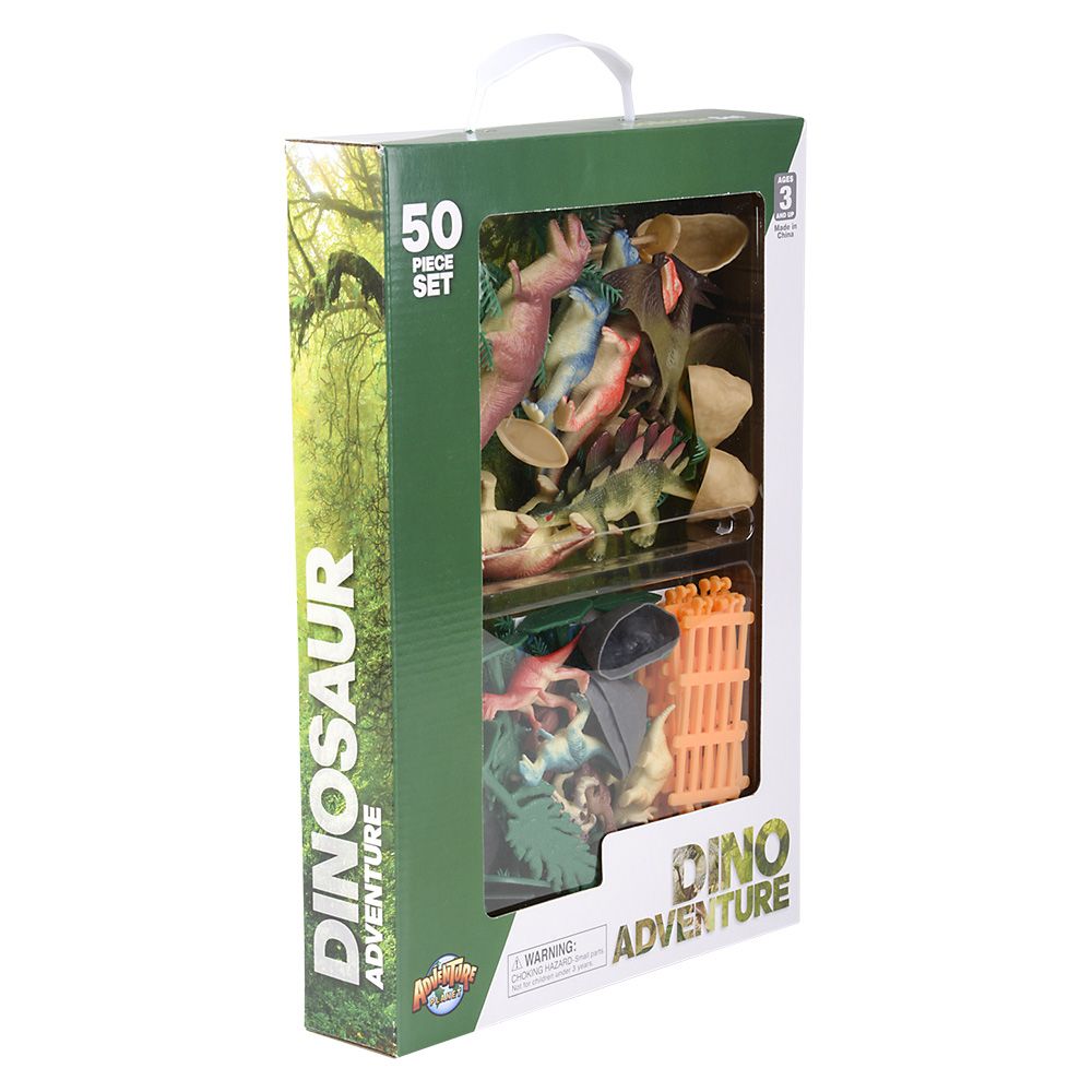 24 pieces 50 Pc Dinosaur Box Set - Animal & Reptiles
