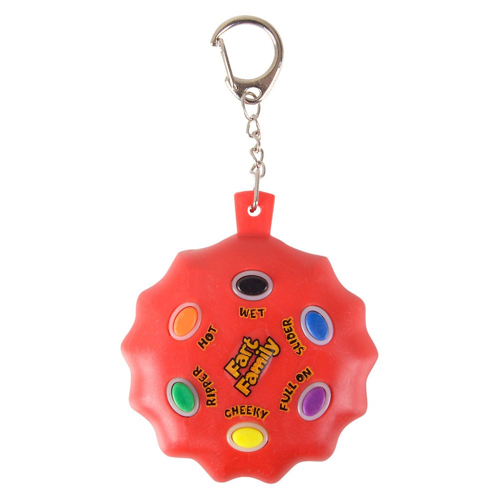 144 pieces 2.5" Fart Sound Keychain - Key Chains