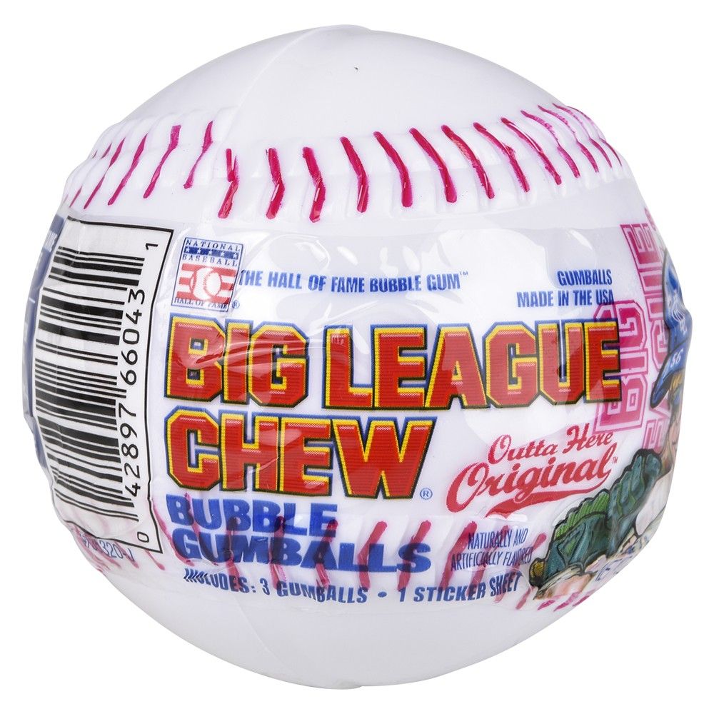 24 pieces Big League Chew Baseball - Balls