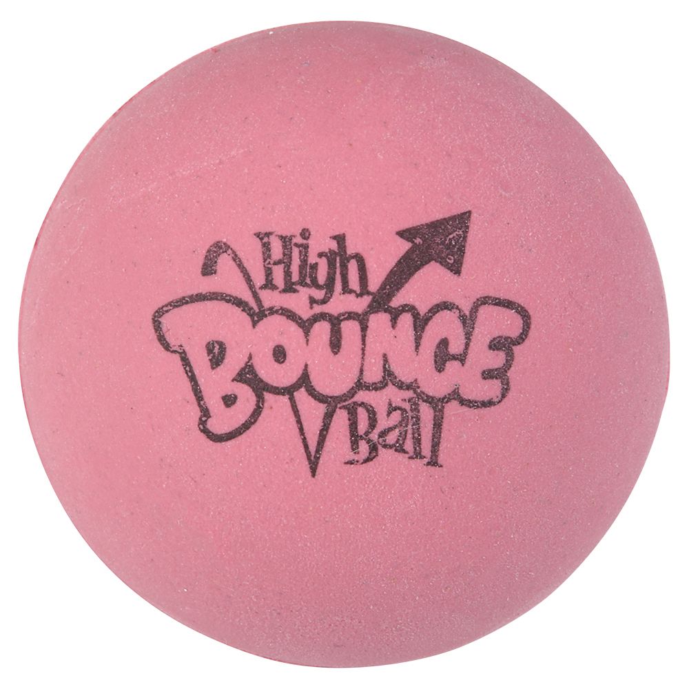 144 Pieces 2.5" Rubber Pink High Bounce Ball - Balls