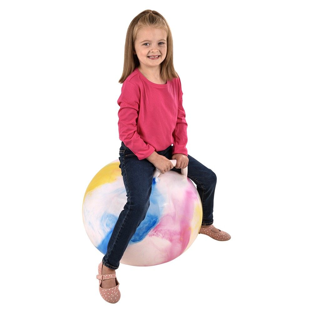 6 of 18 inch Multi Marble Hopper Ball