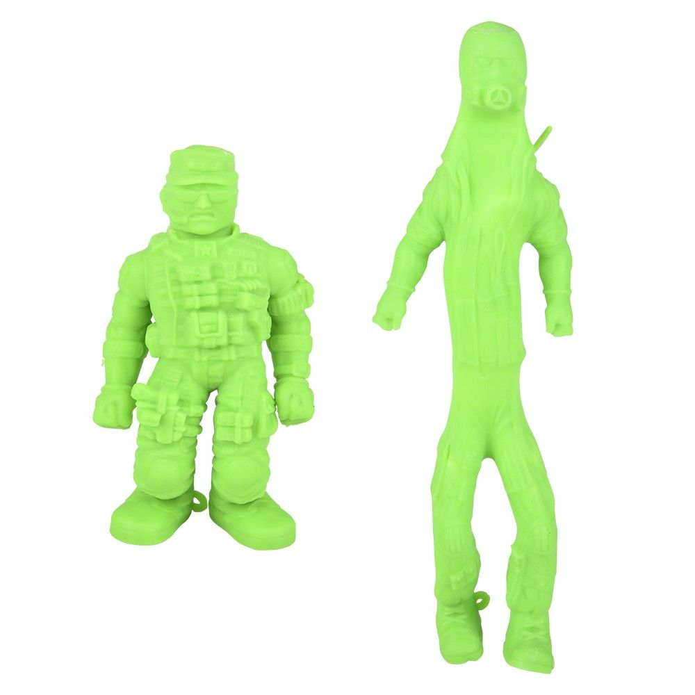 48 pieces 6" Stretchy Sand Toy Soldier - Slime & Squishees