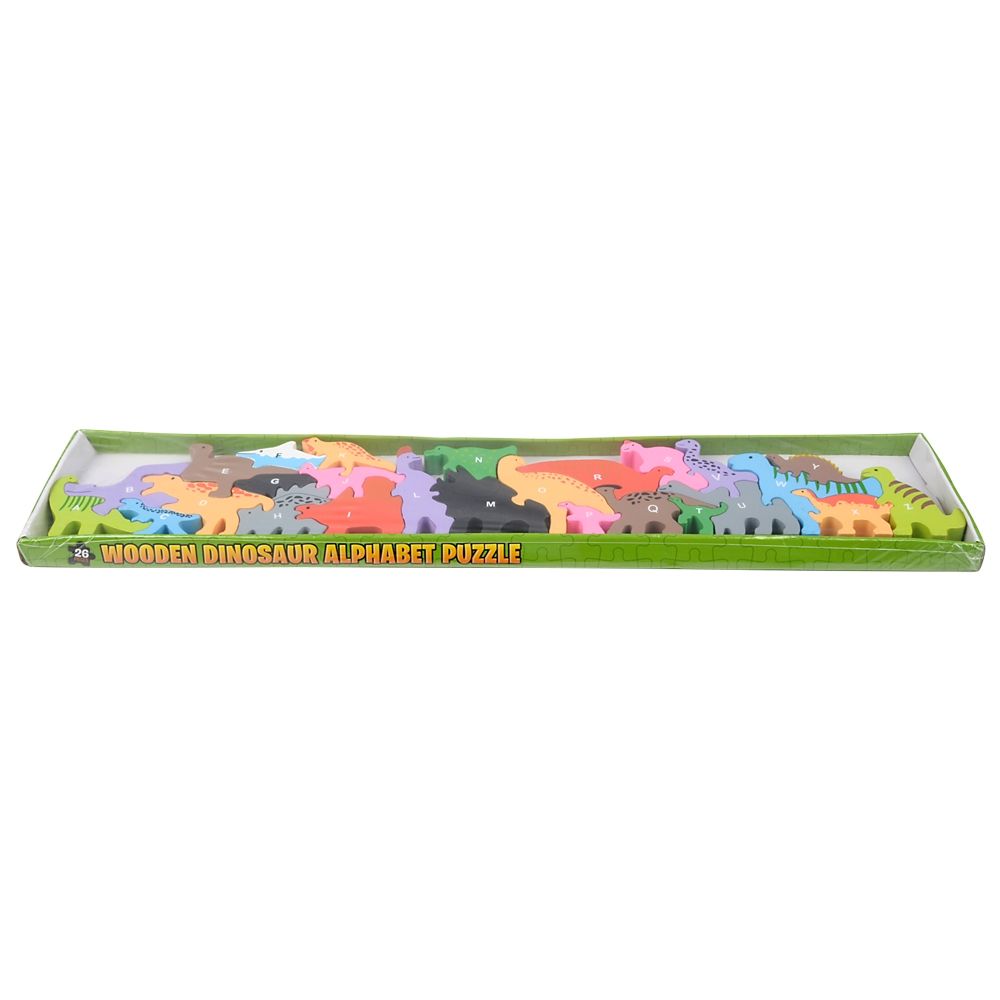 18 pieces of 23" X 5" 26pc Alphabet Dinosaur Puzzle