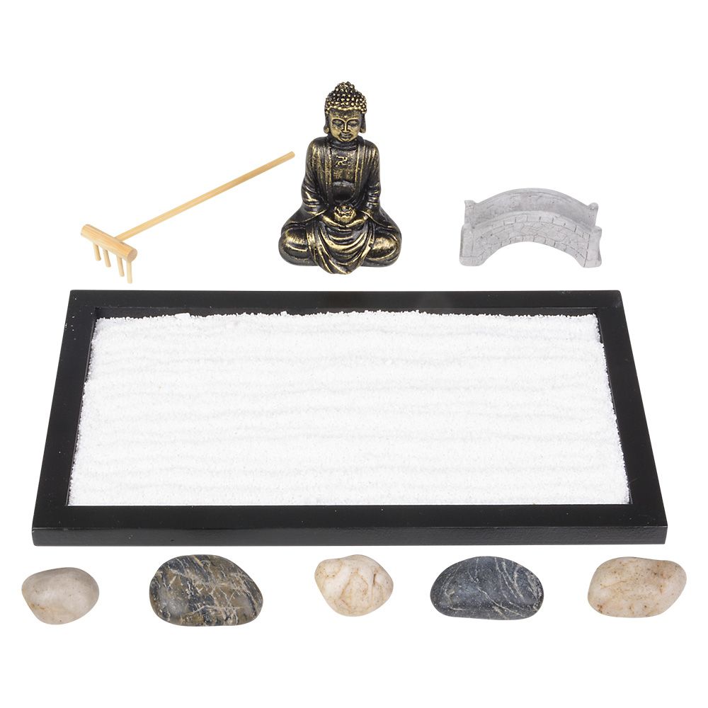 12 pieces Zen Garden Set 11"x6.5" - Store