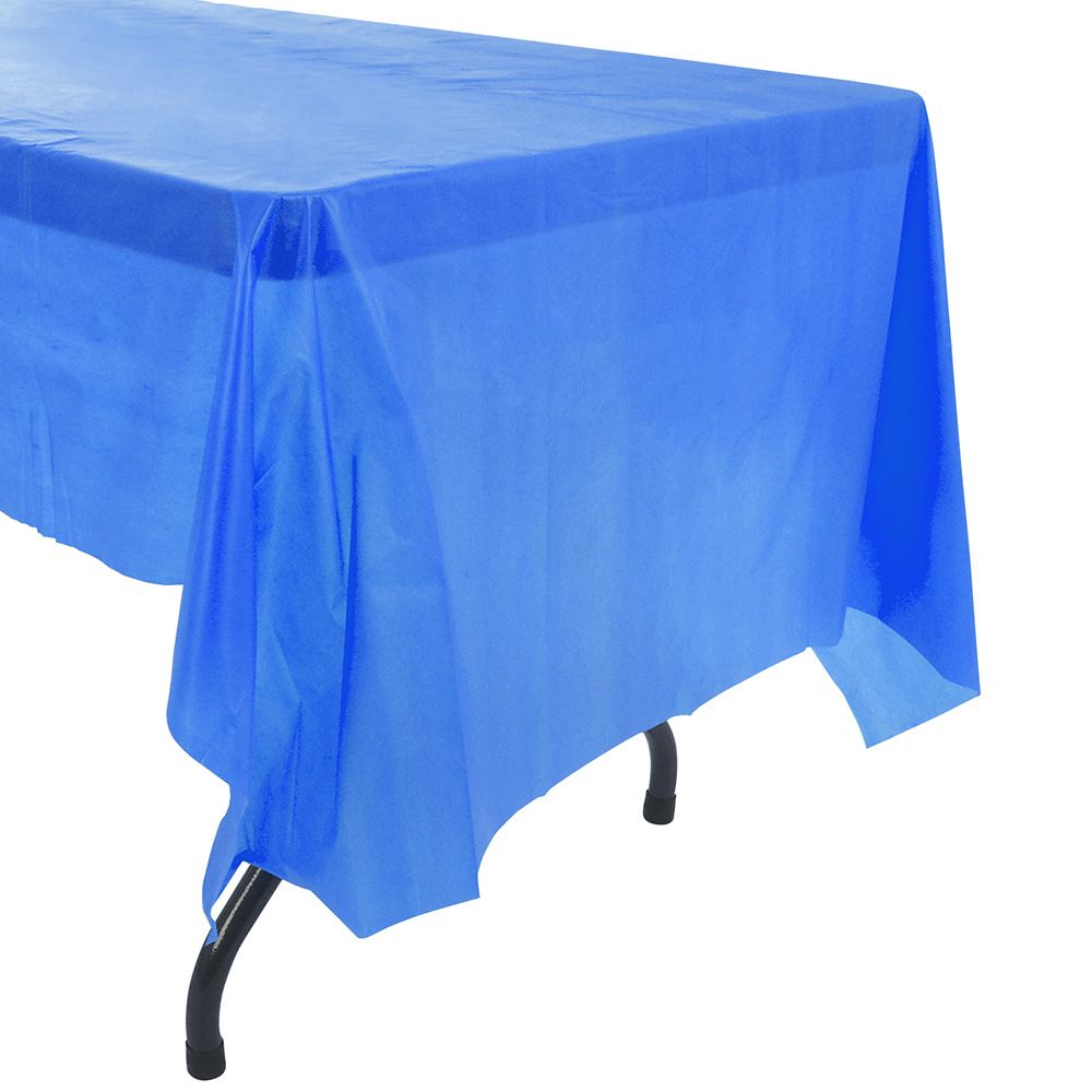 144 pieces Blue Table Cloth 54" X 108" - Table Cloth