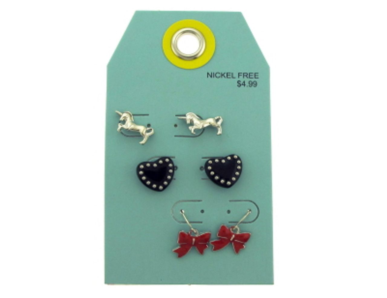 60 Wholesale Multiple Silver Tone Earrings