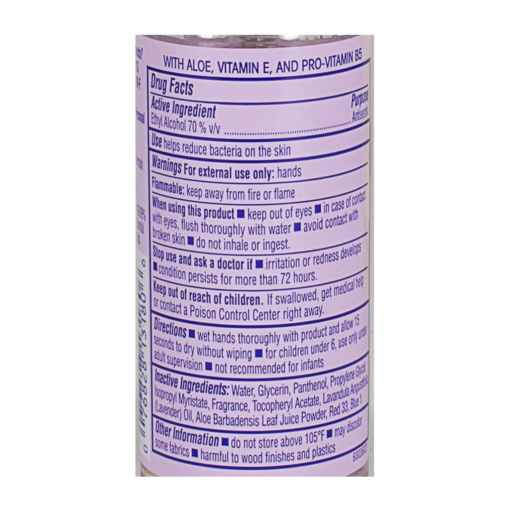 Wholesale Footwear Travel Size Wet Ones Lavender Blossom Hand Sanitizer Mist - 1.95oz