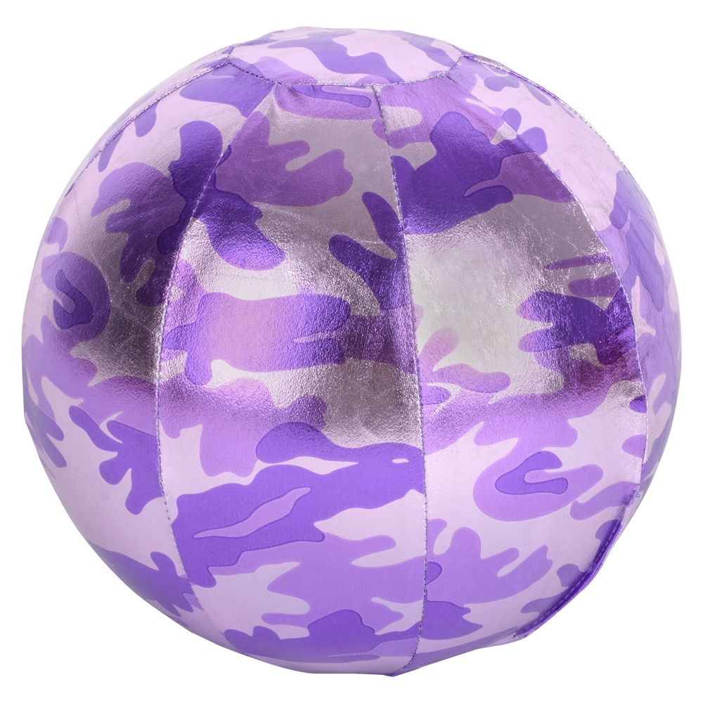 216 pieces Metallic Fabric Camo Ball (3 Asst.) 9 inch   216/40 - Balls