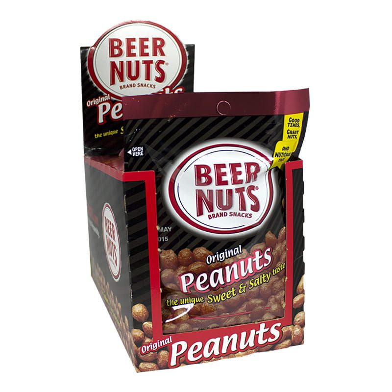 72 Wholesale Beer Nuts Peanuts - 2 oz.