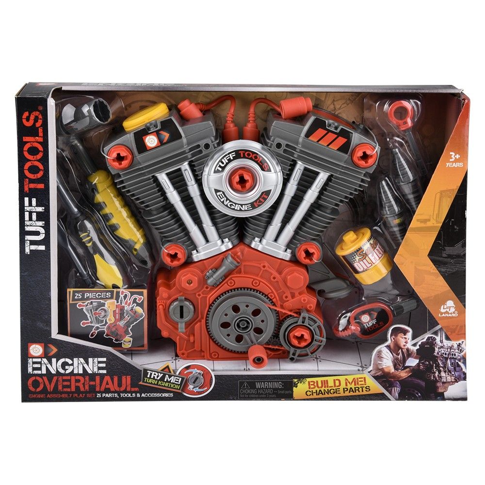 6 pieces Lanard Tuff Tools Engine Build Kit - Store